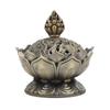 Incense Burner Bronze Anticorrosion RustProof Durable Classical Charcoal Burner for Home Decoration
