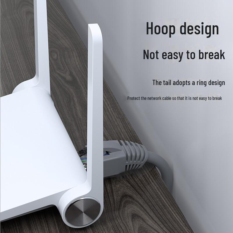 Защитный кожух Shanze RJ45 Blue Crystal Head для сетевого кабеля Cat5e/6/7.