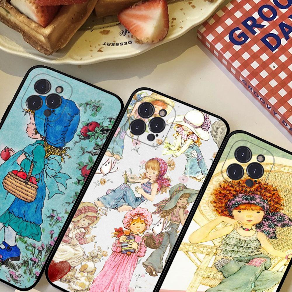Sarah Kay Girls Phone Case For IPhone 16 15 8 7 6 6S Plus X SE XR XS 14 11 12 13 Mini Pro Max Mobile Case