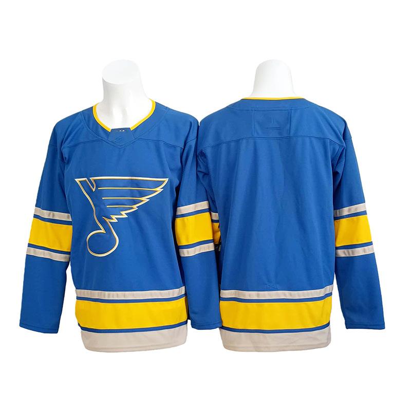 Blue Devils Ice Hockey Team10Embroidered vintage jersey American professional hockey training uniform55#