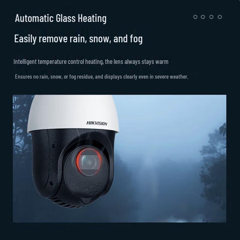 Hikvision 4MP 12x Zoom IR Outdoor PTZ Camera CN plug (adapter included)