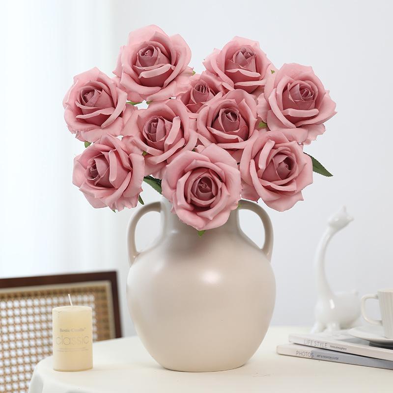 10 head bundle of simulated roses 10cm wedding auditorium set photography ornament