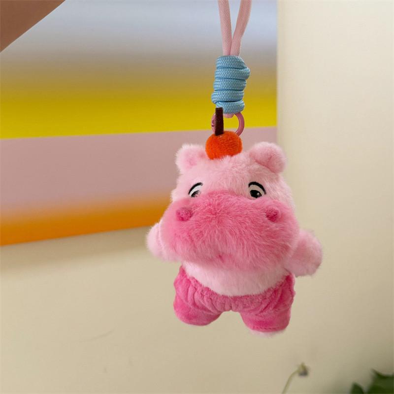 Stuffed Soft Capybara Animal Collectible Gift With Funny Cartoon Pendant Doll
