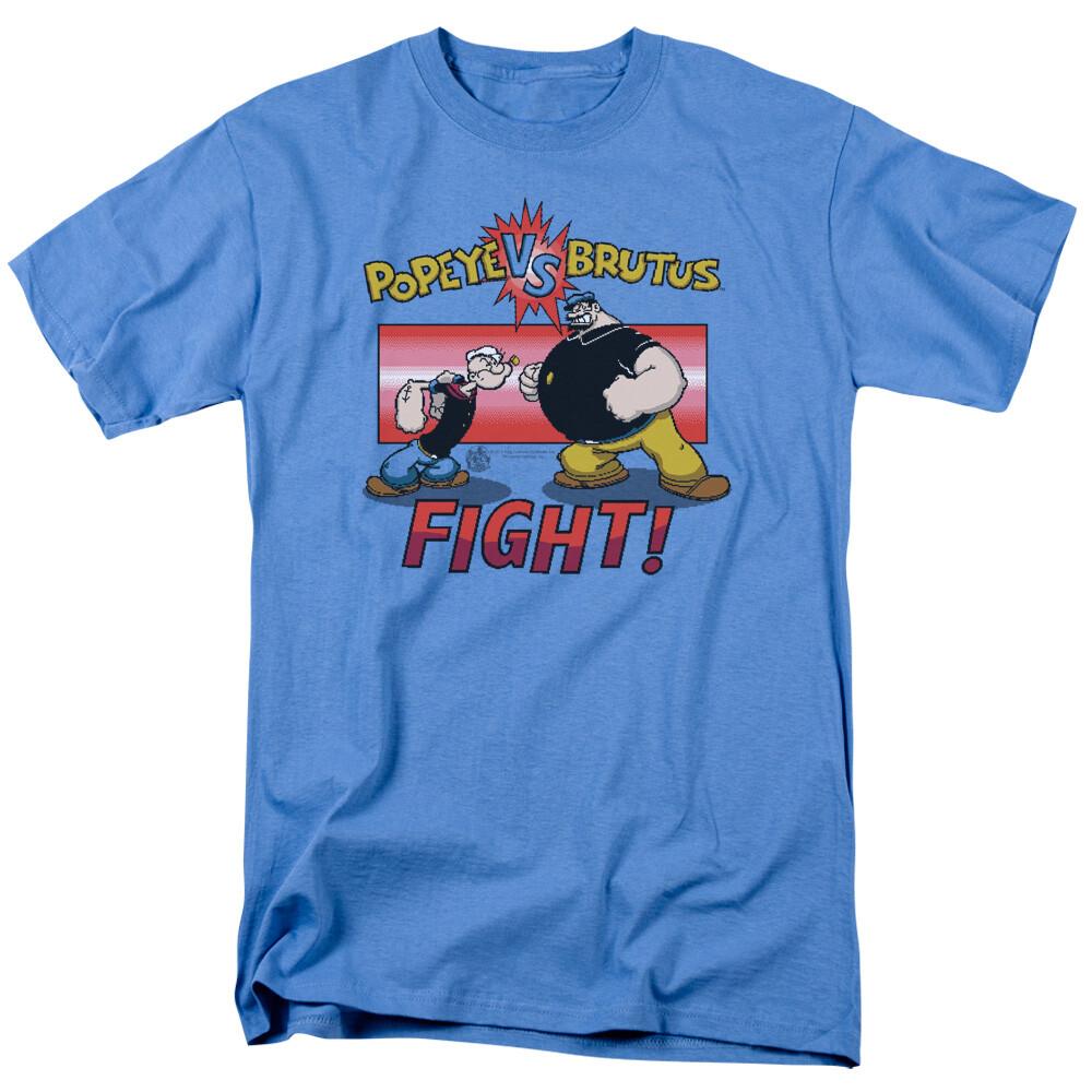 Popeye Muscle Club T Shirt Mens Licensed Brutus IDW Comics Tee Carolina Blue