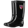 Shanghai Black Men's Tall Rain Boots Waterproof and Oil-resistant Versatile Rain Shoes Rainy Day Travel Fishing Clean Water Shoes Men's Rubber Shoes