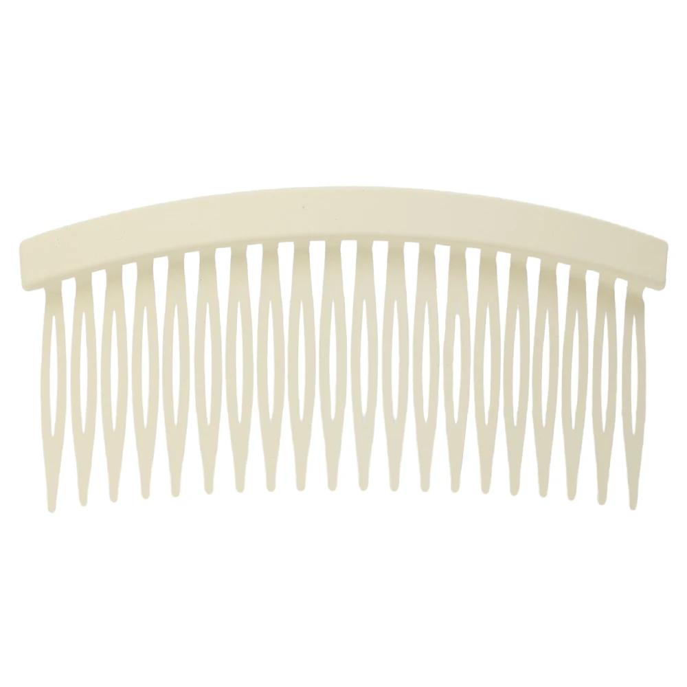 Пластиковая расческа-зажим для волос Женская мода Инструмент для укладки непослушных волос Фиксация затылка Боковой гребень-зажим Аксессуары для волос Зажим для челки