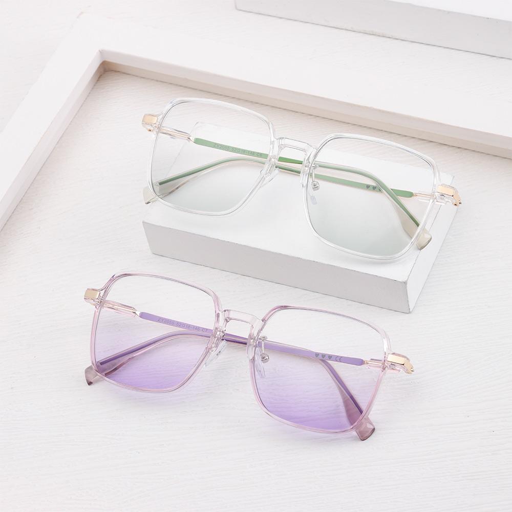 Retro Eyewear UV Protection Ladies Sun Glasses Clear Frame Sunglasses Oversized Sunglasses Shades