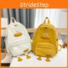 Kids Duck Backpack Nylon Polyester Cute Design For Kindergarten Daily Use