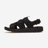 [ABC Select] Сандалии на 3 ремешках Leno [S7029-BLACK]