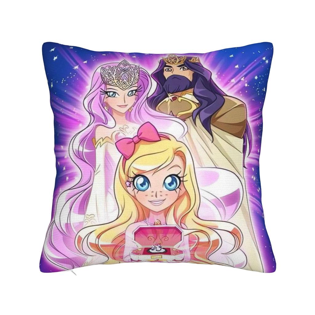 LoliRock Kopo Music Girls Pillow Cover  Comfy Cushion Cover Cute Funny Pillow Case For Sofa Home Decor