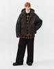 Ziosongzio Corduroy Hooded Down Jumper Brown Zh6Jp605Br