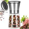 2X Pepper Salt Grinder Spice Grinders Spice Mill Set