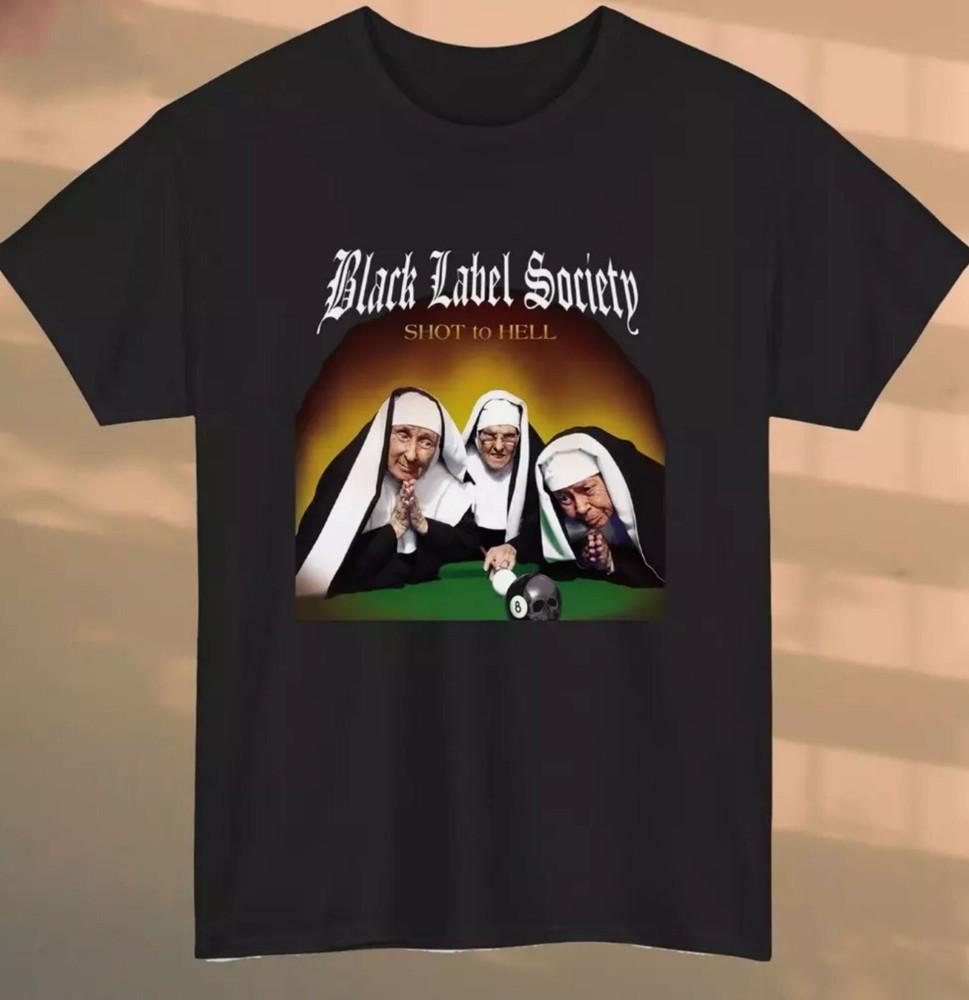 Мужская черная футболка Black Label Society Размер S-5XL Унисекс футболка