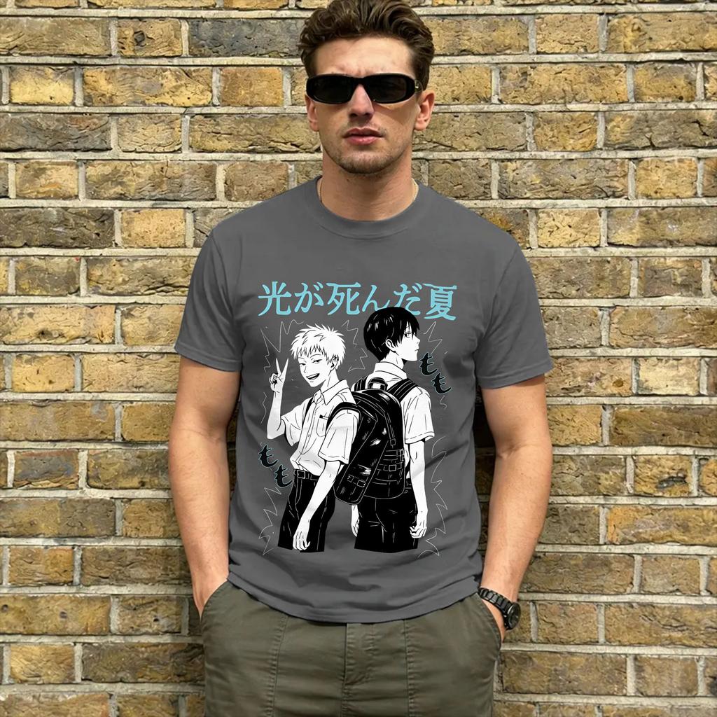 The Summer Hikaru Died T Shirts Unisex Cotton Funny TShirt O Neck Animate Tees Short Sleeve Clothes Summer