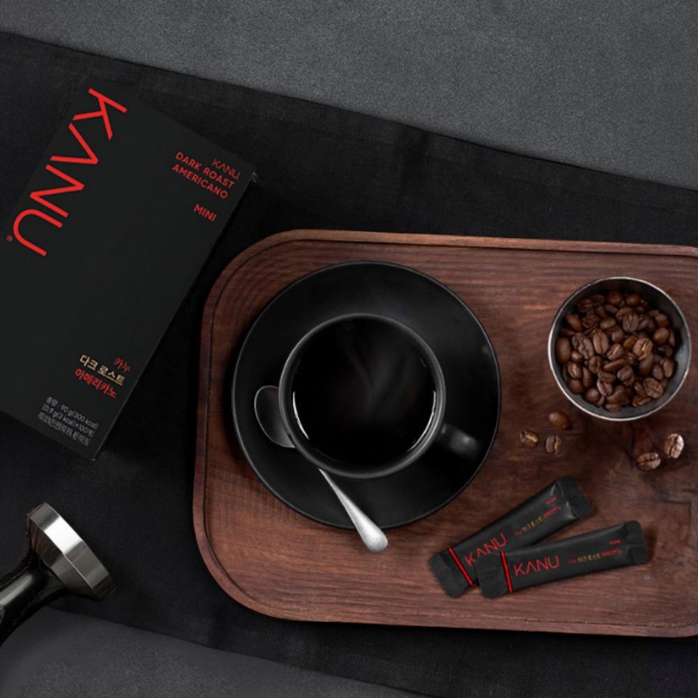 Kanu Американо темной/слабой обжарки Мини 0,9 г X 90 стиков