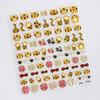Character Cartoon Nail Art Stickers DIY Nail Decoration New Year Nail Art Bronzing Nail Art Decals