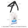 one touch guitar capo tasto fork electric classic acoustic base for ukulele 1mm pick 1 piece black