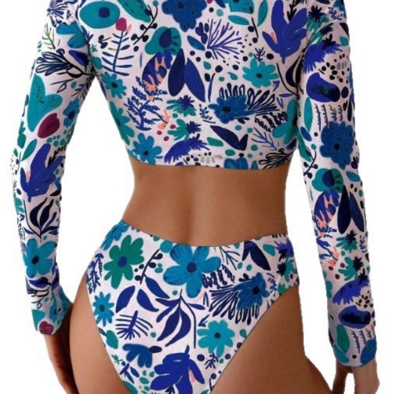 Women S Split Swimsuit Sleeveless Sun Protection Bikini Sexy Swimwear