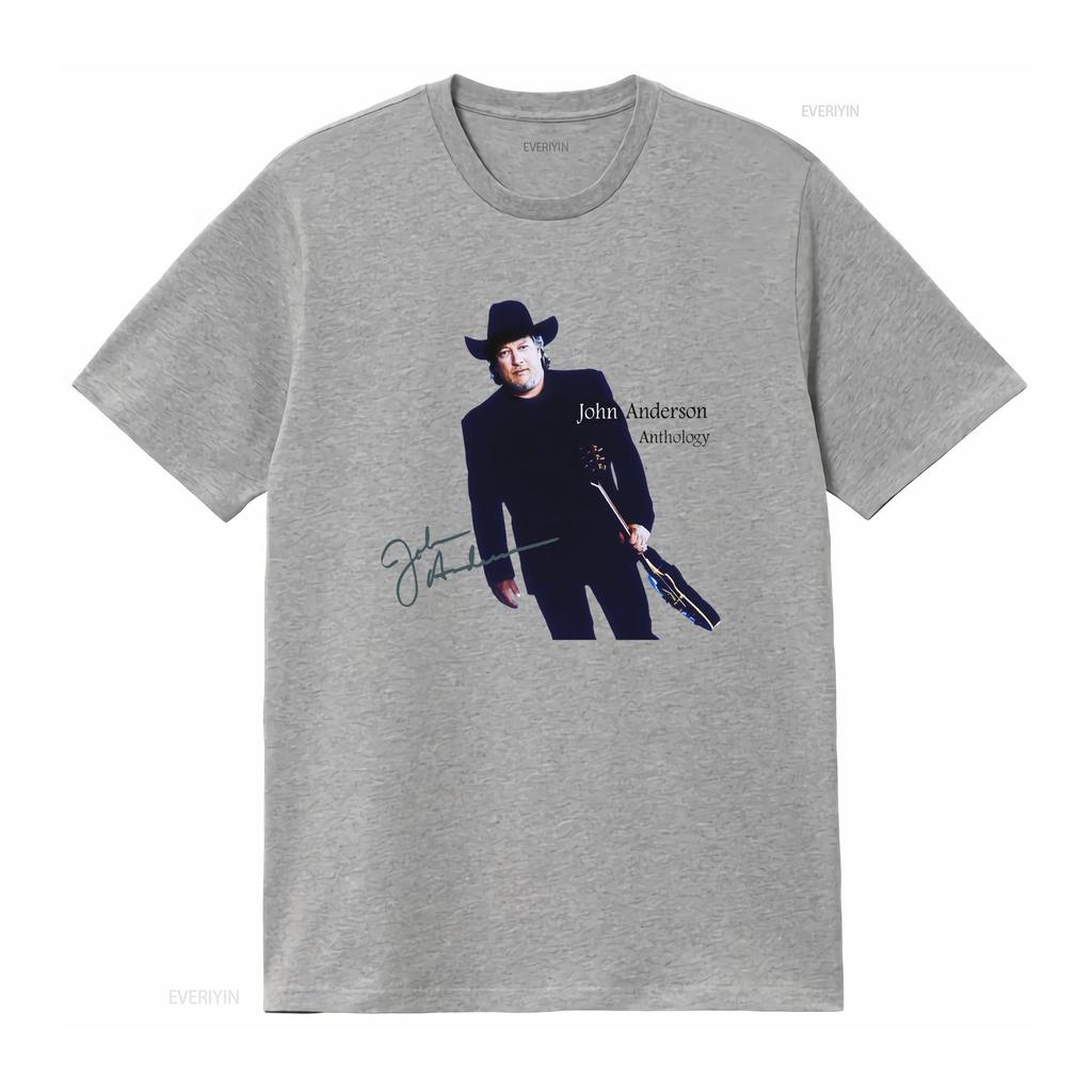 New John Anderson Country Mus For Fans S 5xl T Shirt Dn125 Vintage Washed Stylish Homme Designer Clothes Breathable Soft