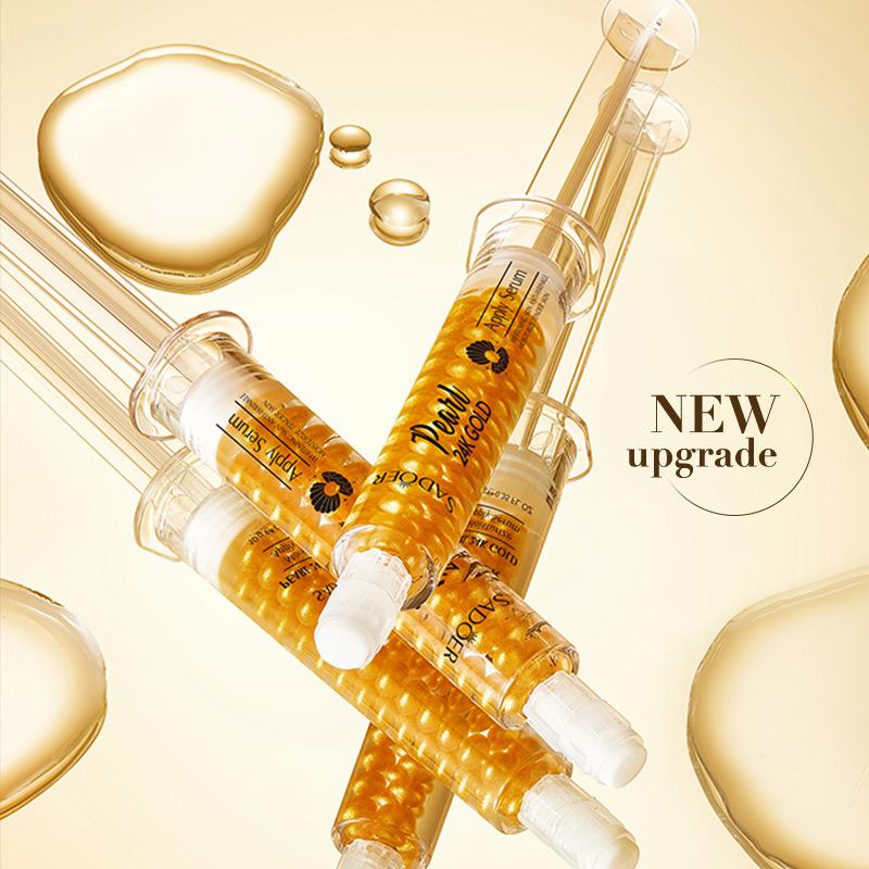 24K Gold Pearl Collagen Water Light Serum SADOER Увлажняющая и увлажняющая