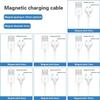 2 Pin Magnetic Charging Cable 8mm center spacing Magnet Suctio USB Power charger for Beauty instrument Smart device