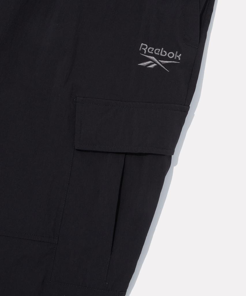 Reebok Эластичные брюки-джоггеры - Черный