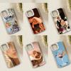 S-sabrina C-Carpenter Cartoon Phone Case for iPhone 15 16 Pro Max  Air SE 11 13 Pro 14 Plus 12 11Pro 15Pro Max 16e Cover
