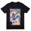 2026 new SpiderUnisex Venom Massacre Comic Print Tshirt  Black ShortSleeved Tshirt