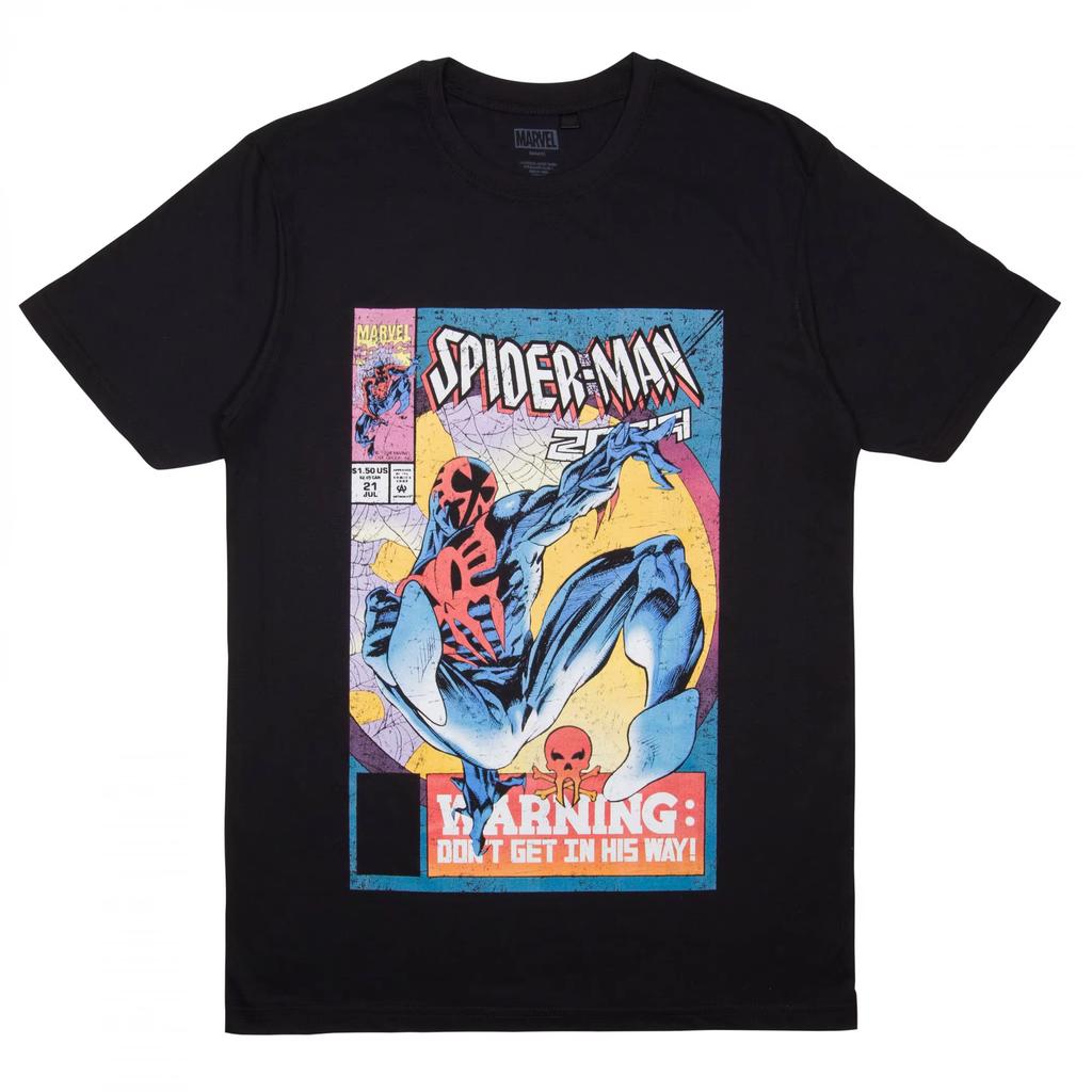 2026 new SpiderUnisex Venom Massacre Comic Print Tshirt Black ShortSleeved Tshirt