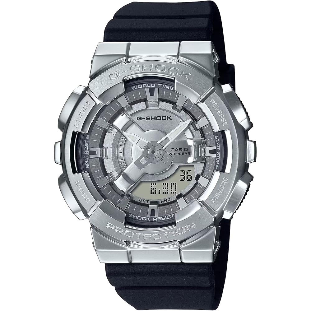 Casio G-Shock GM-S110-1A Часы для мальчиков Международная модель