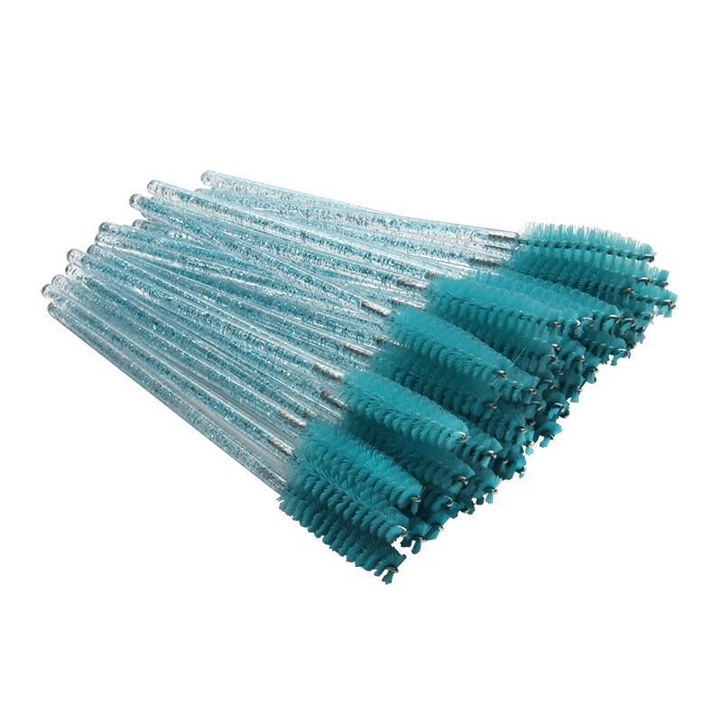 Disposable Crystal Rod Eyelash Extensions Brush - Spiral Curl Comb