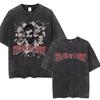 Washed Vintage System of A Down Toxicity Music Album Cover Tshirt Men Rock Oversized T Shirt s Alternative Metal Merch Tshirt
