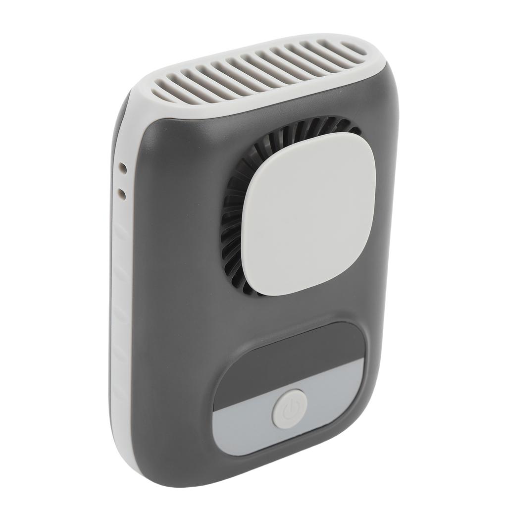 Персональный поясной вентилятор 4000 мАч, перезаряжаемый подвесной шейный вентилятор с 5 скоростями, бесщеточным двигателем для кемпинга, улицы, стройплощадки