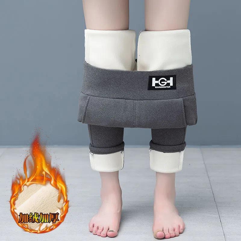 Флисовые зимние брюки и брюки больших размеров из флиса с высокой талией