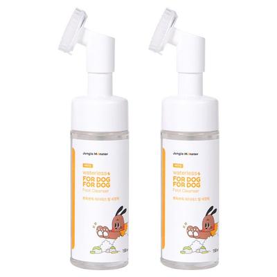 Jungle Monster Pet Podokpodok Очищающее средство для ног безводное, 150мл, 2 шт., Корейский шампунь для домашних животных