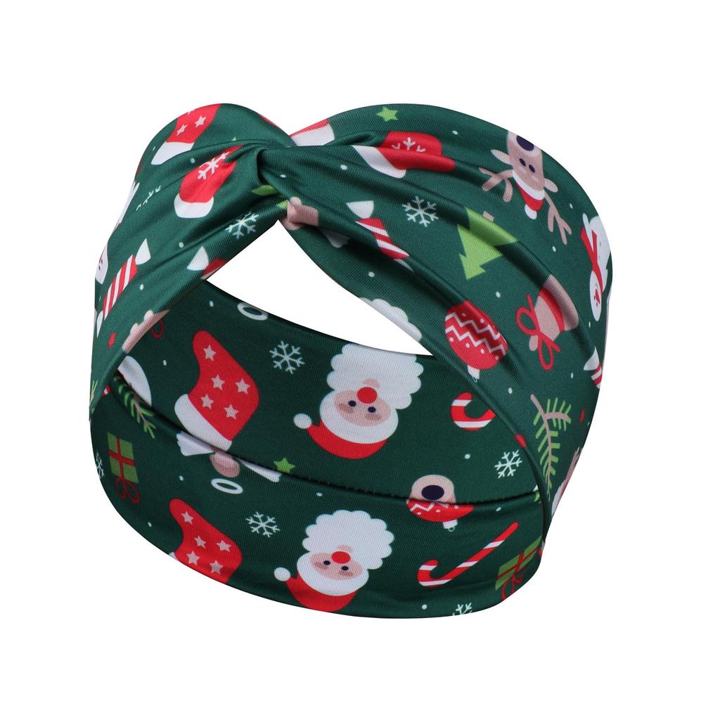 Europe & America Popular Elastic Christmas Headband for Yoga & Face Washing