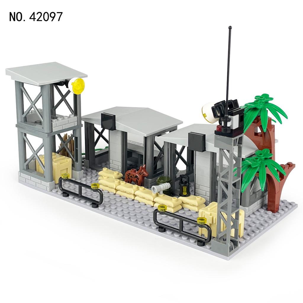 DIY Century Military Fort Building Kit - Creative Command Model, Ideal for Christmas, Halloween, Thanksgiving, Birthday Gifts