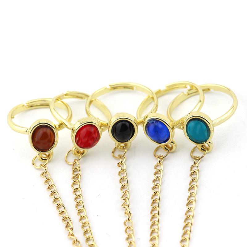 Endgame Thanos Infinity Stones Gauntlet Bracelet Ring Hand Chain Bracelet Prop Iron Man Cosplay Women Men Jewelry Gifts
