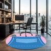Ms. Rachel Printed Round Rug Carpet Chair Rug Area Rug Entryway Doormats,for Office Chair Living Room Bedroom Kitchen Room.