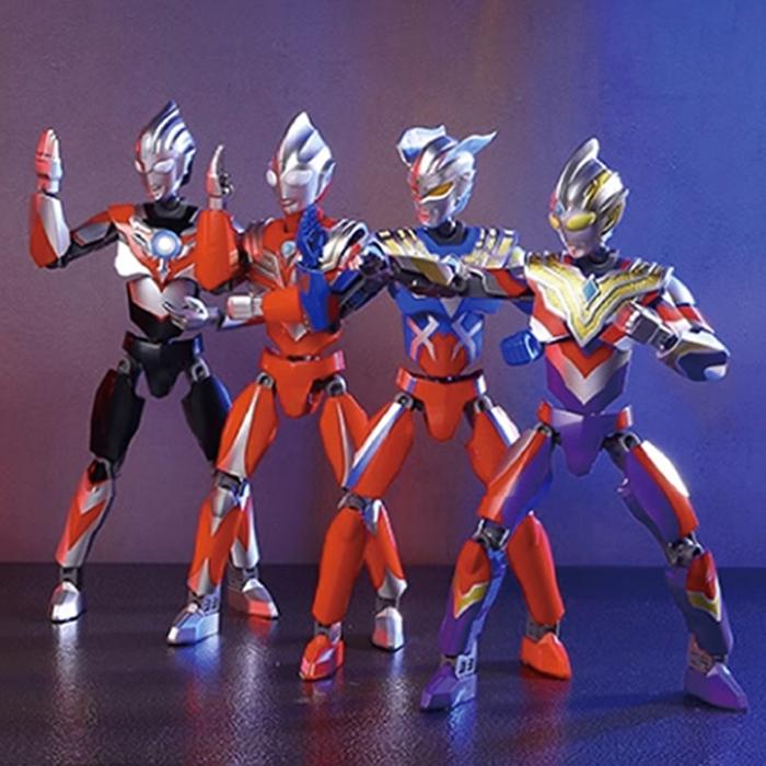 [Toytron] Ultraman Trigger Character Block Figure Set