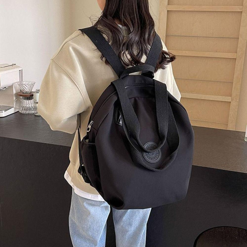 Спортивный нейлоновый рюкзак большой вместимости в корейском стиле, фитнес-сумка, дорожная сумка через плечо, для компьютера