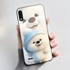 Phone Case For LG K22 Shockproof Soft Cover Bumper Silicone Black Case Viral Popular Lucky Drift Bottle Printed Protective