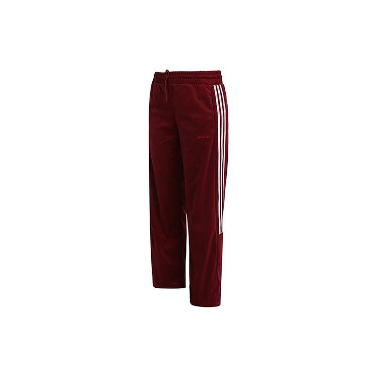 adidas Тканые джоггеры Neo с 3 полосками, женские брюки, красные GK8761