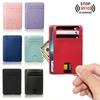 RFID Anti-Demagnetization Card Holder - Unisex PU Multi-Card Slot Sleeve