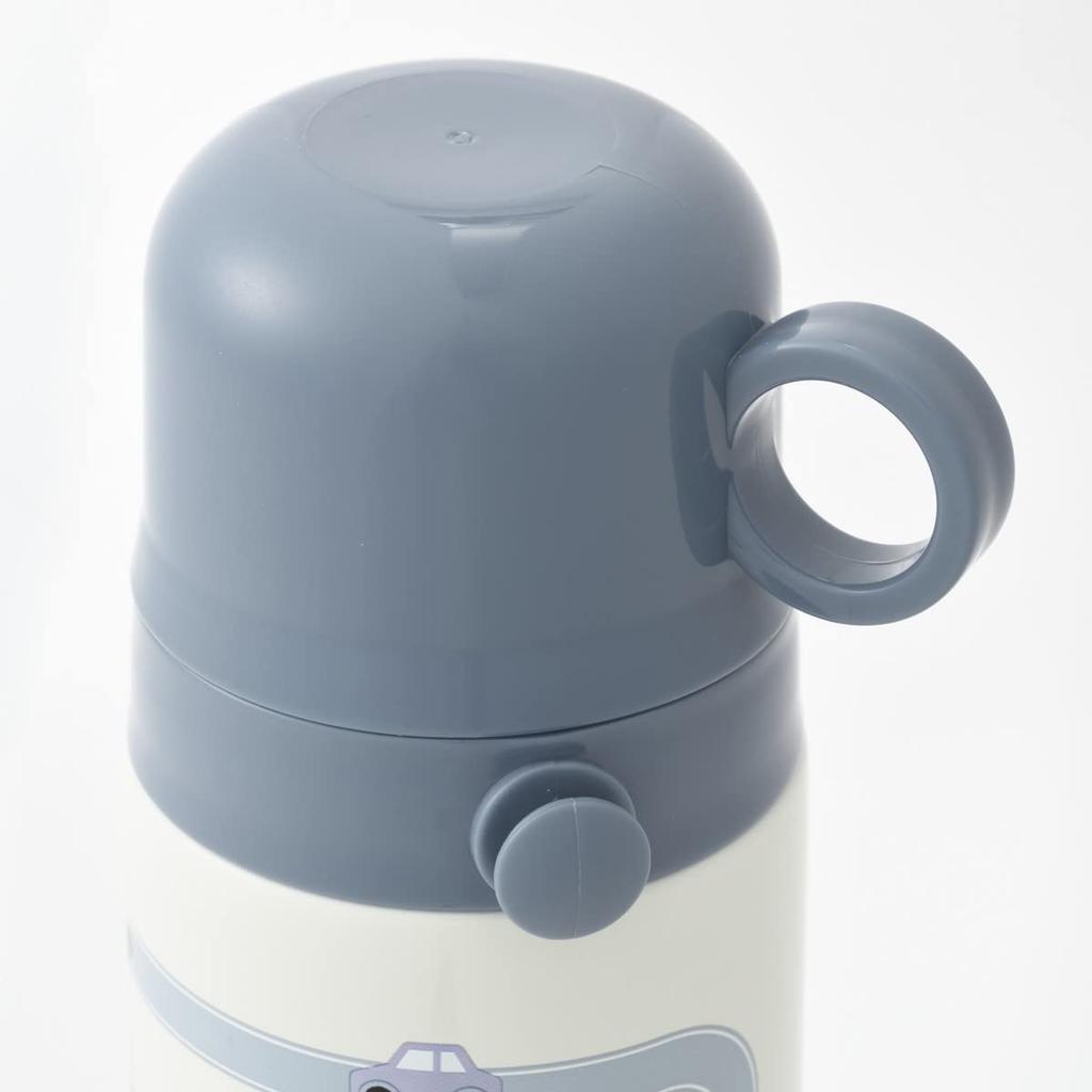 BRUNO Light 2-Way Kids' Water Bottle, BHK255, Flower Orange