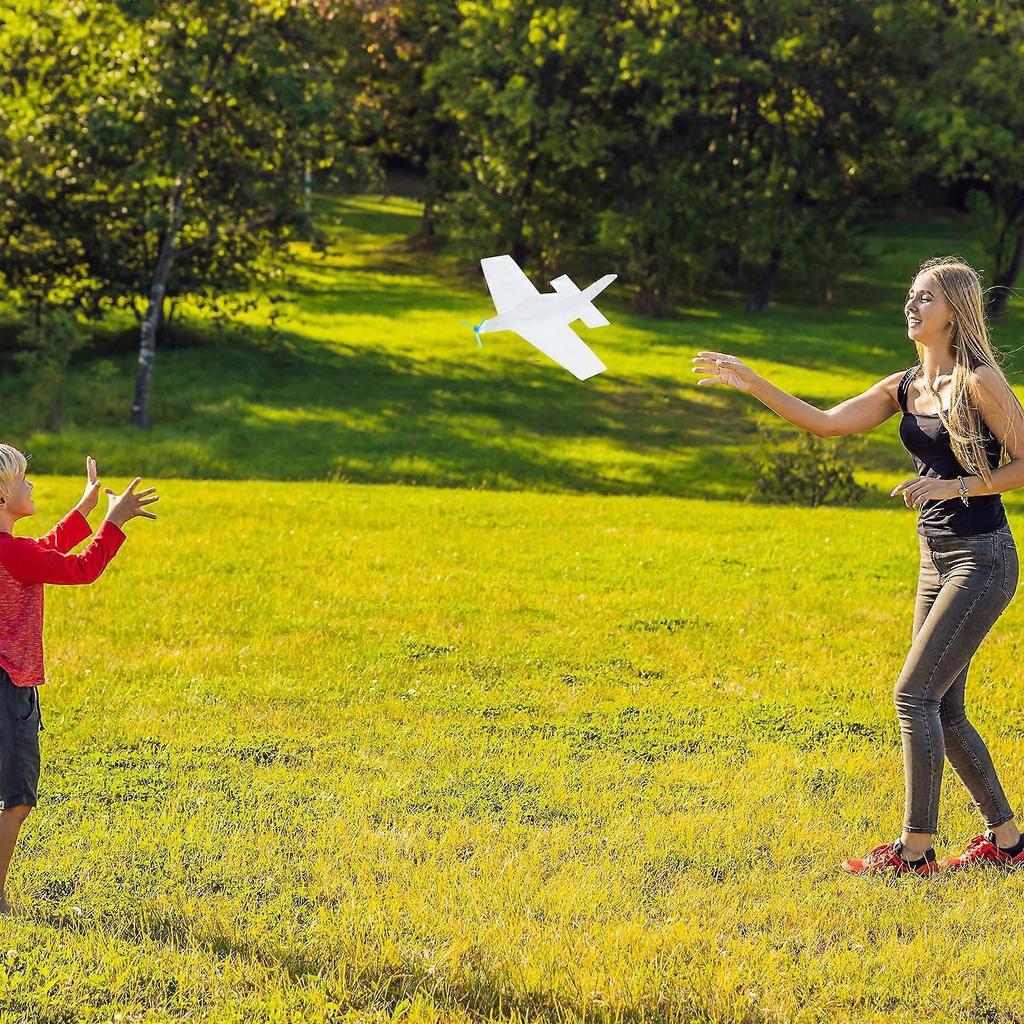 10pcs DIY Plane Toy Novelty Throwing Plane Toy Creative Glider Plane Kids Throwing Plane Toy