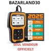 Scanner OBD2 - ANCEL - AD410 - 10 Fonctions - Écran Couleur 2,4 Pouces