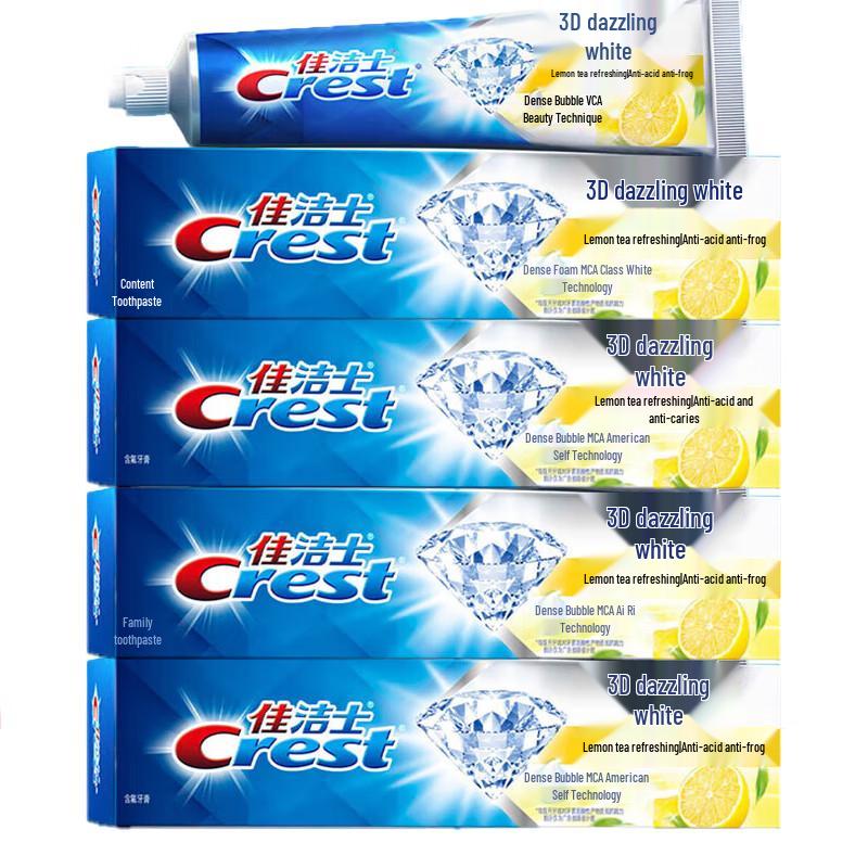 Crest 3D White Lemon Tea Fresh Toothpaste