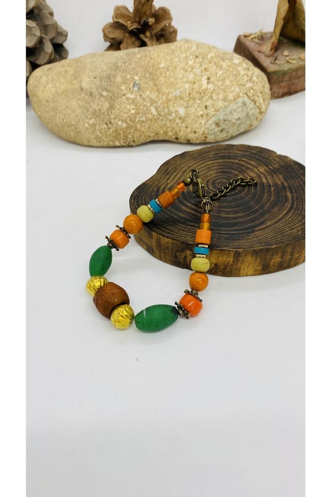 Подарок на день Святого Валентина, аутентичный этнический браслет ручной работы в богемном стиле в стиле хиппи, ювелирные изделия