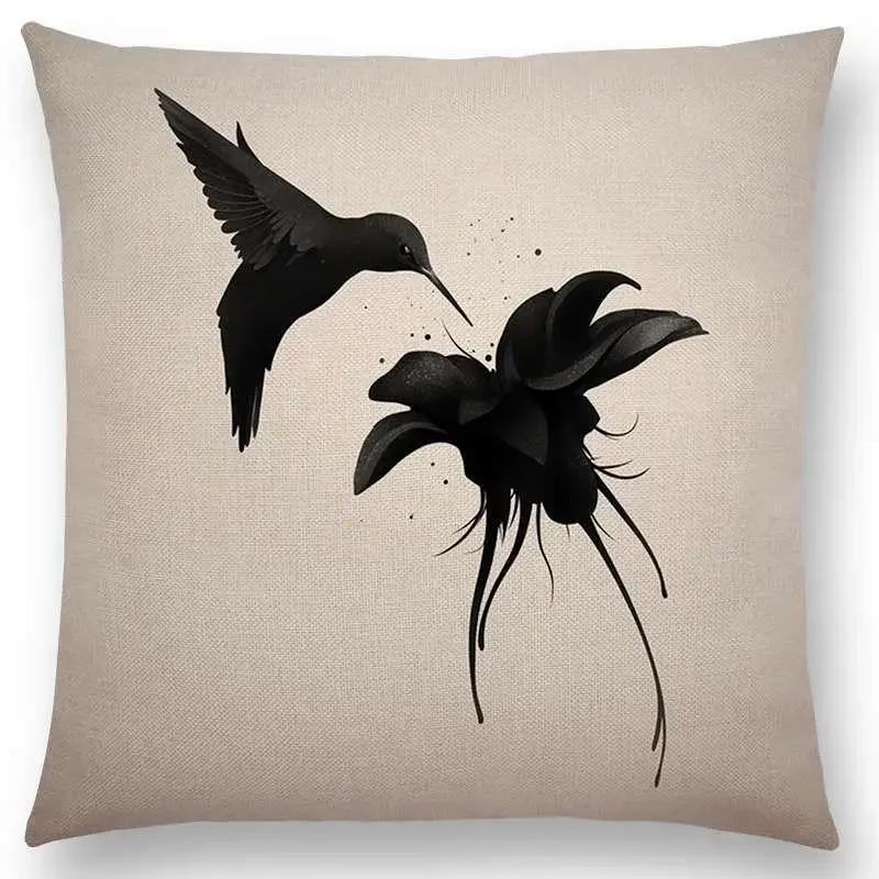 Новый Черно-Белый Стиль Чудо Девушка Диван Наволочка Элегантная Леди Чудо Красота Портрет Благородный Ум Великолепные Идеи Наволочка